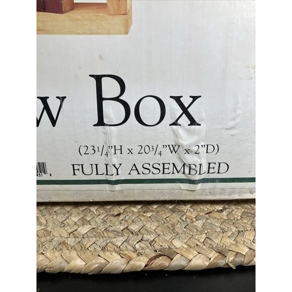 Country Woodworks House Shadow Box Fully Assembled - Picture 5 of 5